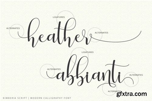 Kimberia Script Font