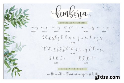 Kimberia Script Font