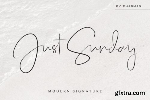 Just Sunday Font