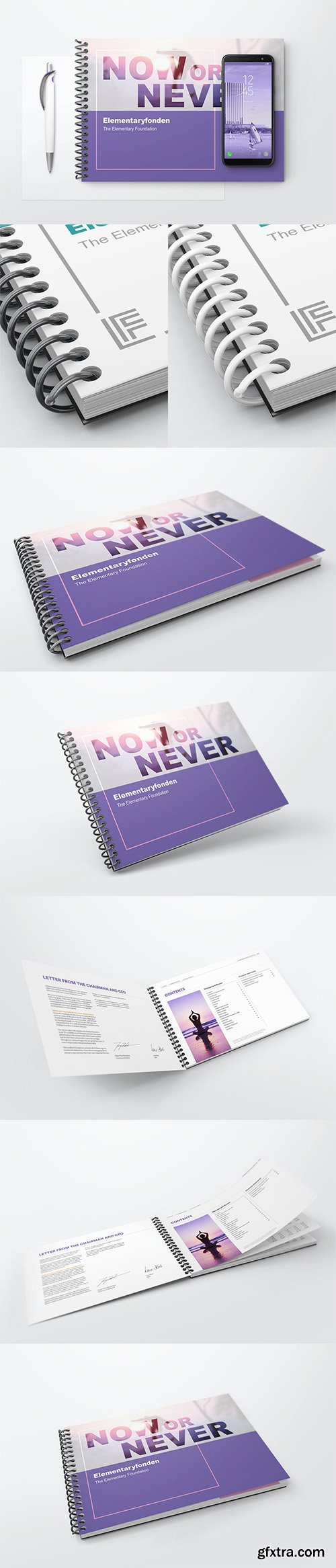 Spiral Book Binding Mockups 03