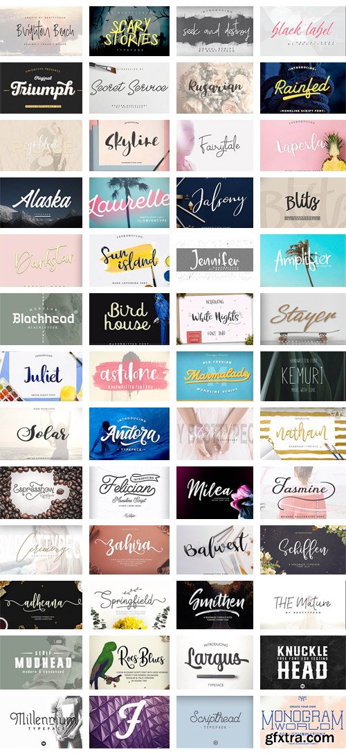 The Powerful Cyclopean Fonts Bundle