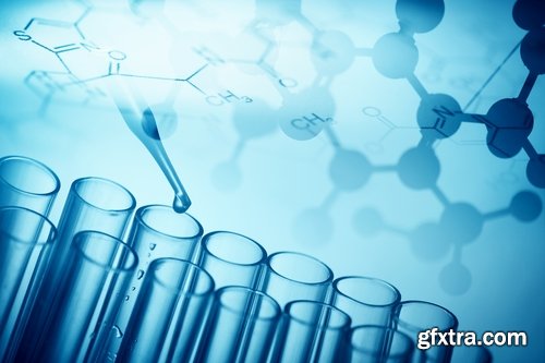 Science of chemistry laboratory study of chemical formula graph dishes 25 HQ Jpeg