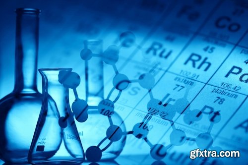 Science of chemistry laboratory study of chemical formula graph dishes 25 HQ Jpeg