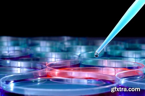 Science of chemistry laboratory study of chemical formula graph dishes 25 HQ Jpeg