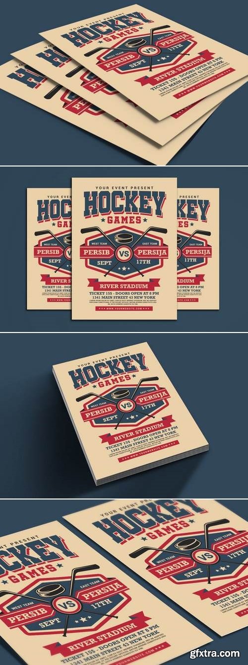 Hockey Game Flyer