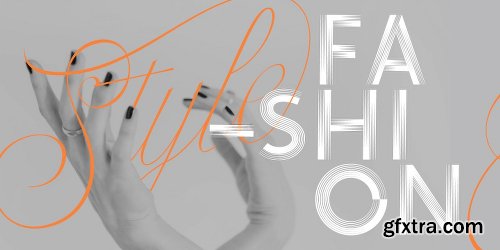 Voguing Font Family - 3 Fonts