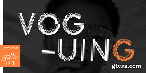 Voguing Font Family - 3 Fonts