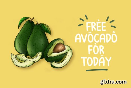 Avocados Font