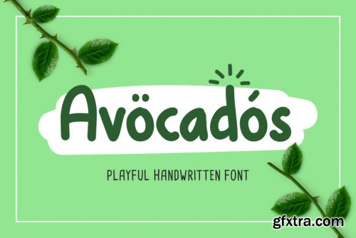 Avocados Font