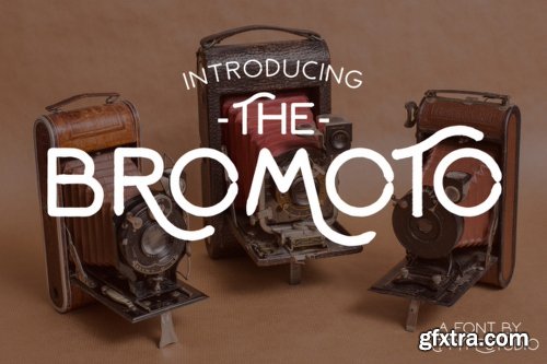 Bromoto Font Family - 2 Fonts