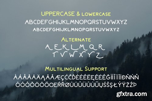 Bromoto Font Family - 2 Fonts