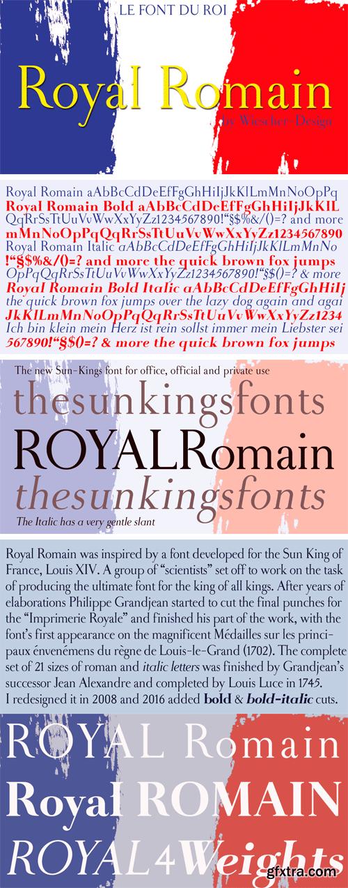 Royal Romain Font Family