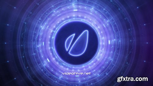 Videohive Disk Galaxy Logo Reveal 8102796