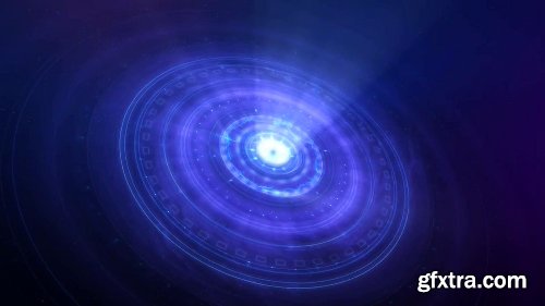 Videohive Disk Galaxy Logo Reveal 8102796