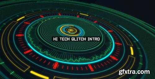Videohive - Hi Tech Glitch Intro - 15590521
