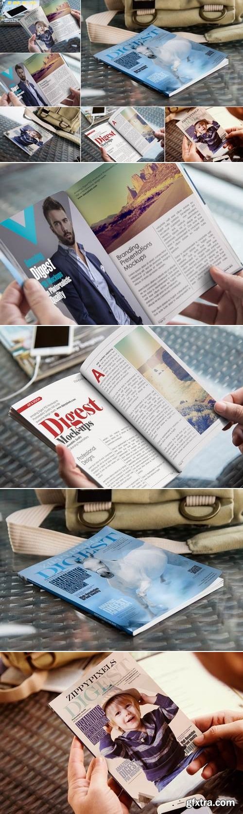 Beautiful Magazine Mockups