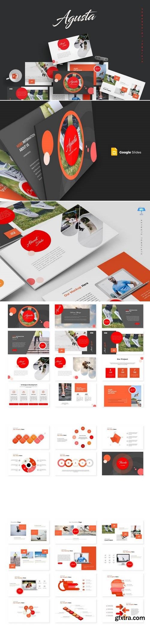 Agusta - Powerpoint, Keynote, Google Slides Template