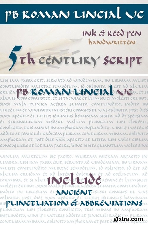 PB Roman Uncial Vc Font