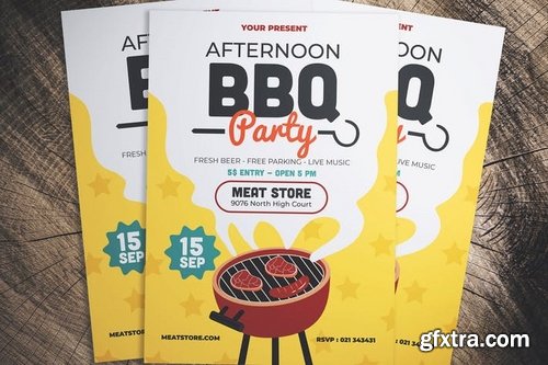 Barbeque Party Flyer