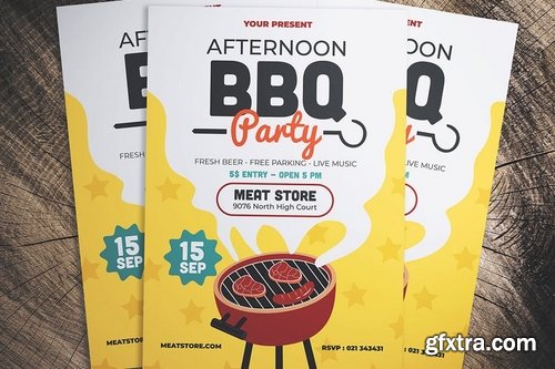 Barbeque Party Flyer