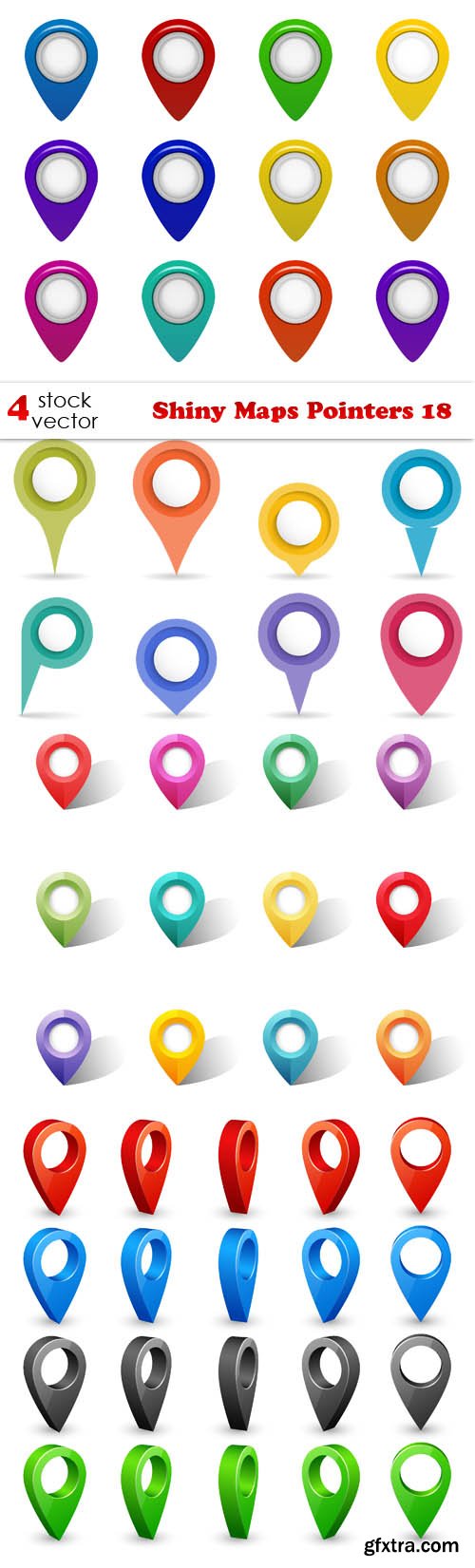 Vectors - Shiny Maps Pointers 18