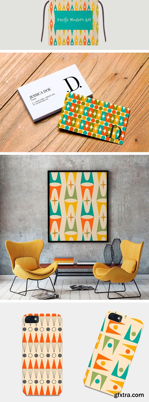 Mid-Century Modern Patterns Vol 5