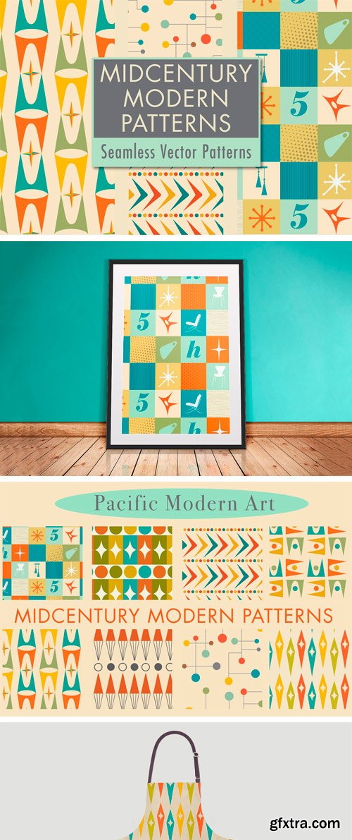 Mid-Century Modern Patterns Vol 5