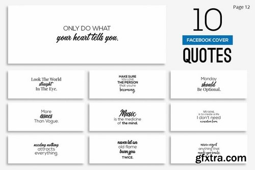 200 Facebook Cover Quotes