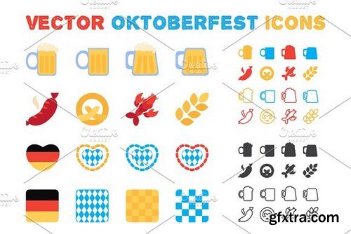 CM - Oktoberfest Icons Set 2833668