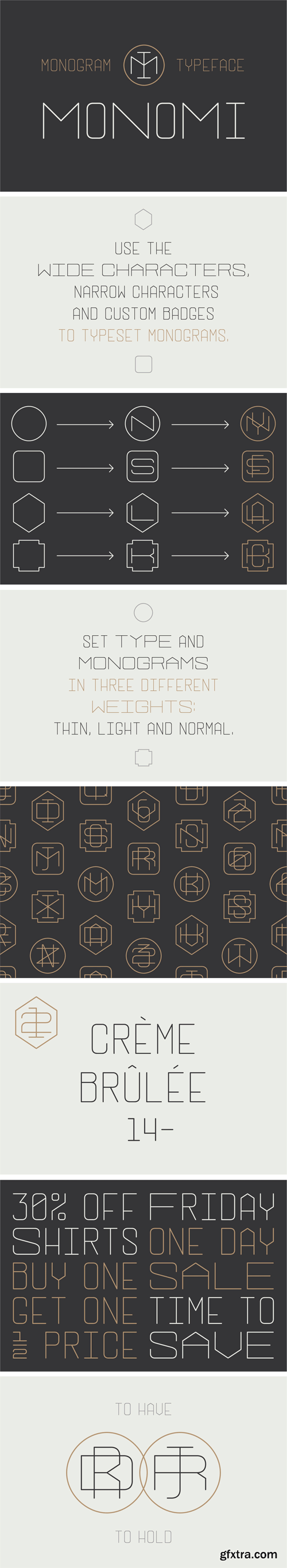 Monomi Font Family