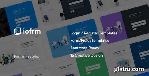 ThemeForest - Iofrm v1.0 - Login and Register Form Templates - 22413464