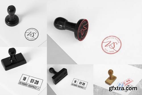 Rubber Stamps Mock Up Vol 01