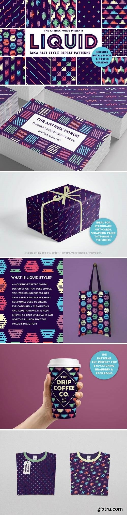 Liquid Repeat Patterns Liquid Repeat Patterns