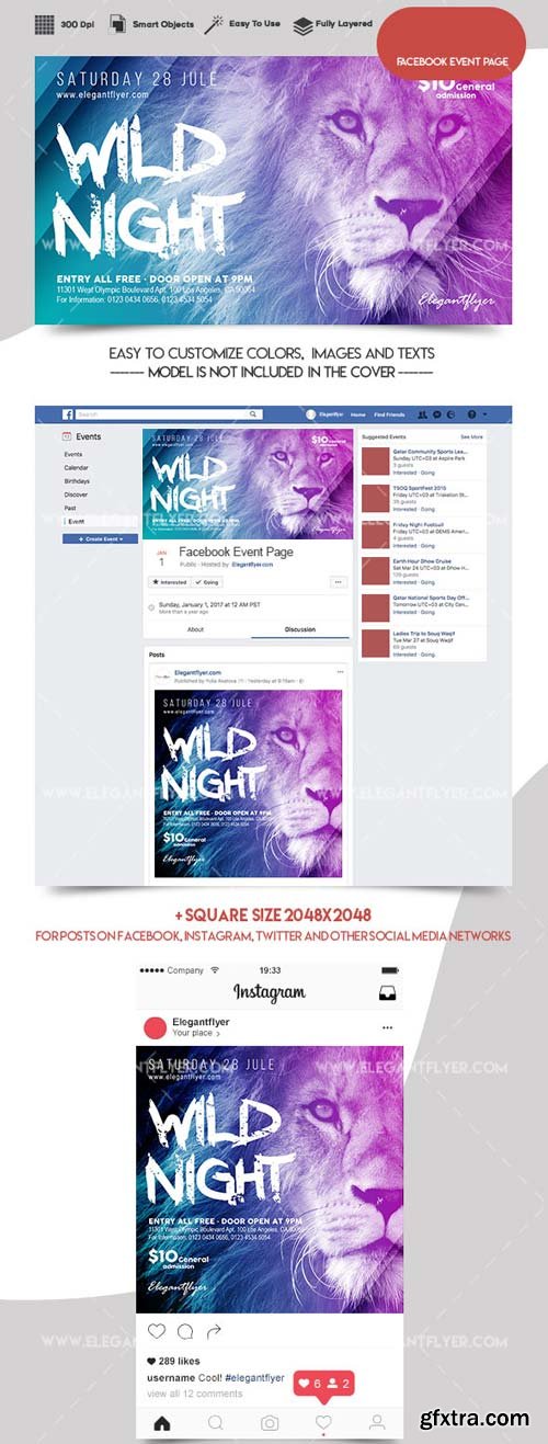 Wild Night V1 2018 Facebook Event Page