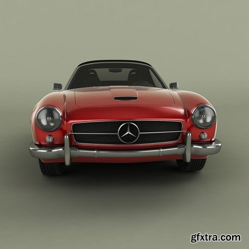 Mercedes-Bens 190 SL 3D model