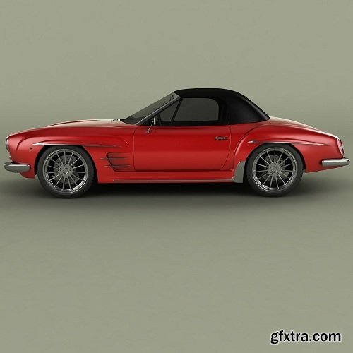 Mercedes-Bens 190 SL 3D model