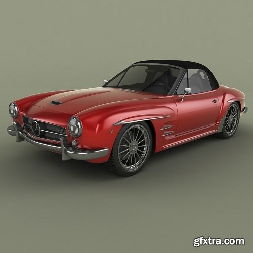 Mercedes-Bens 190 SL 3D model