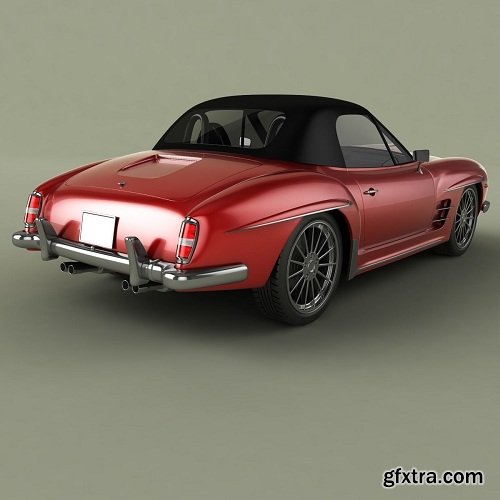 Mercedes-Bens 190 SL 3D model