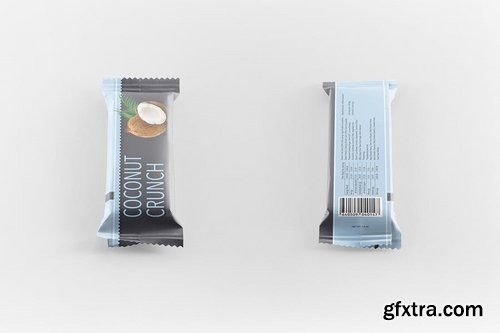 Chocolate Bar Packaging Mockup