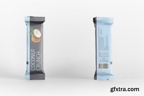 Chocolate Bar Packaging Mockup