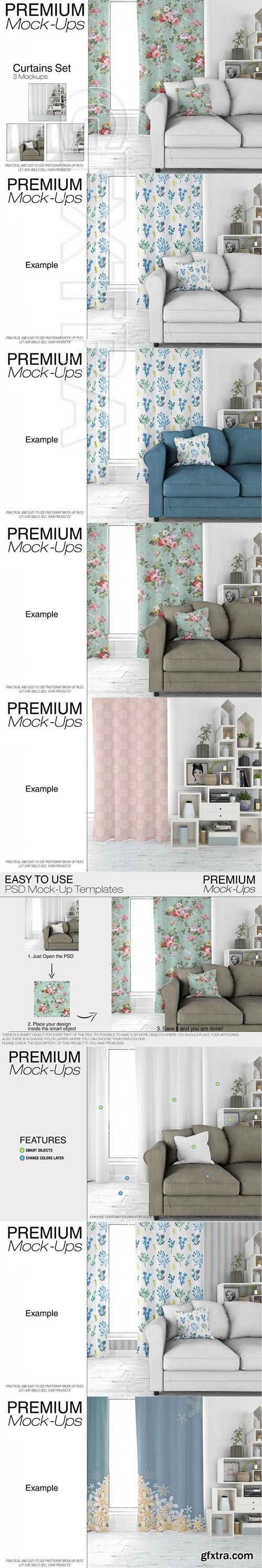 Curtains Mockup Pack