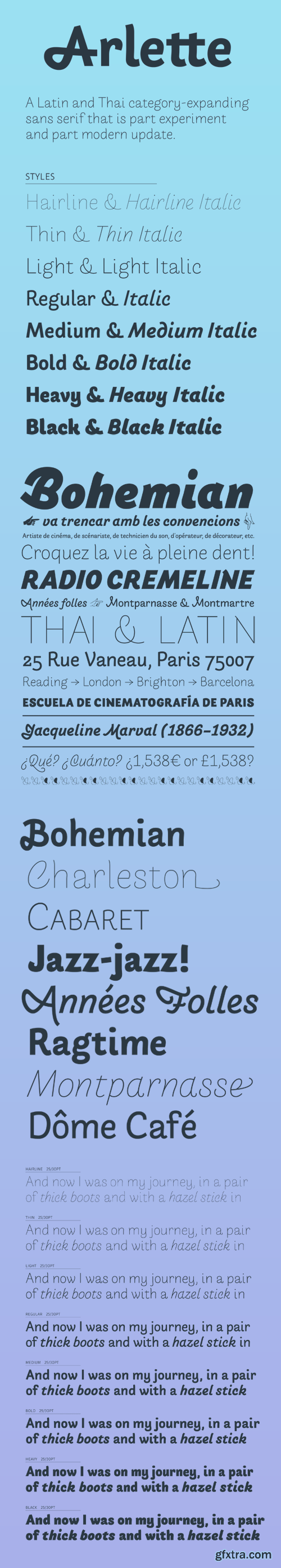 Arlette Font Family