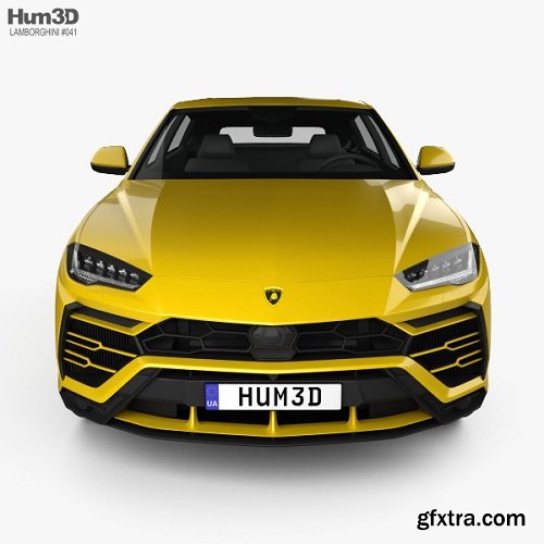 Lamborghini Urus 2019 3D Model