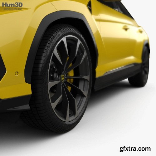 Lamborghini Urus 2019 3D Model