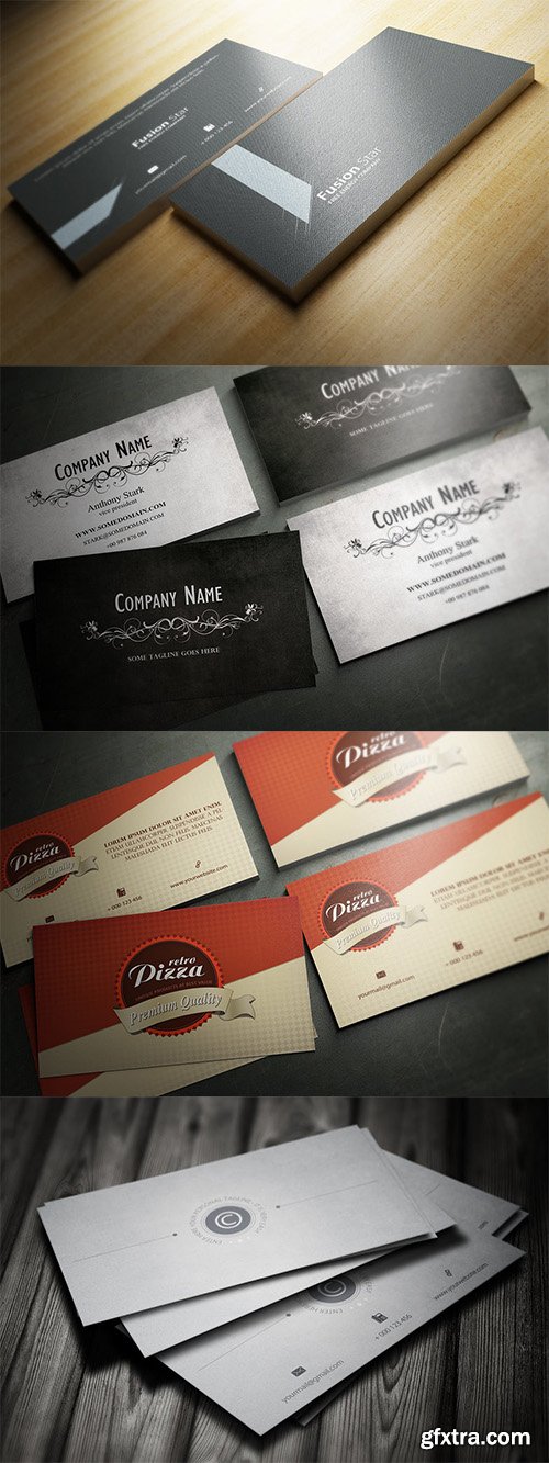 4 Business Card Set 2