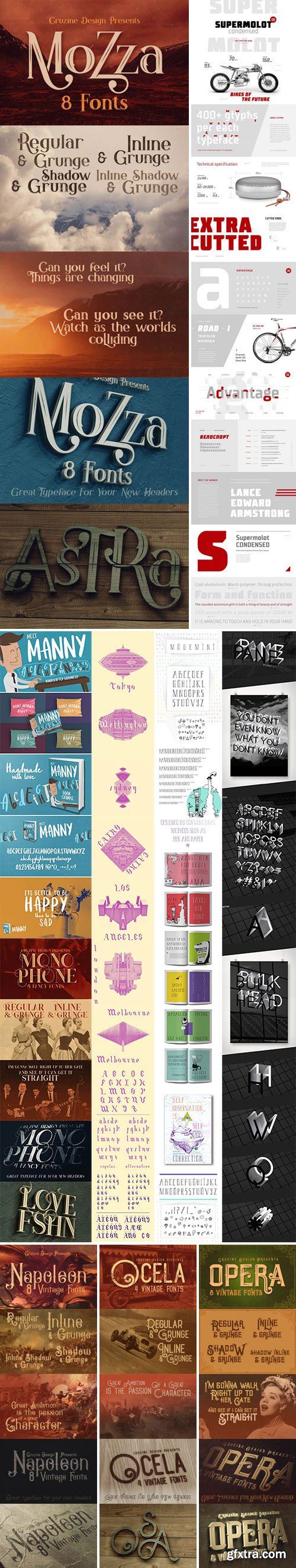 Mix Fonts Bundle 35