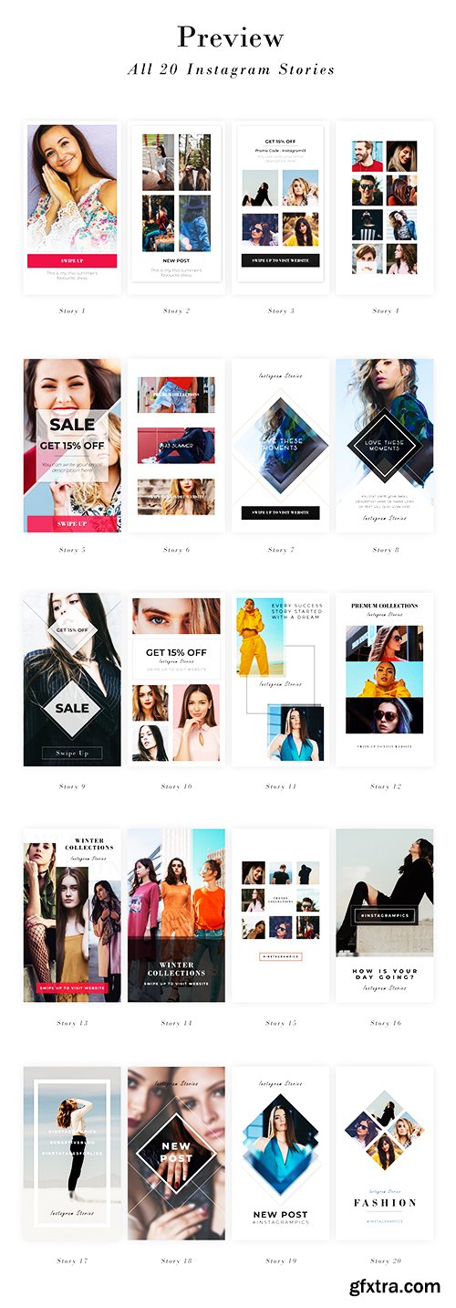 Videohive Instagram Stories 22246017