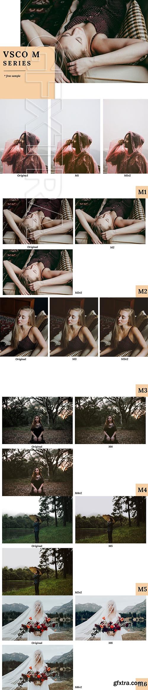 CreativeMarket - VSCO M series Lightroom presets 2485909