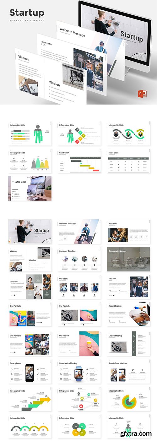 Startup - Powerpoint Template