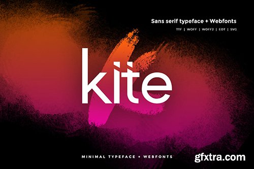 Kite - Modern Typeface + WebFonts